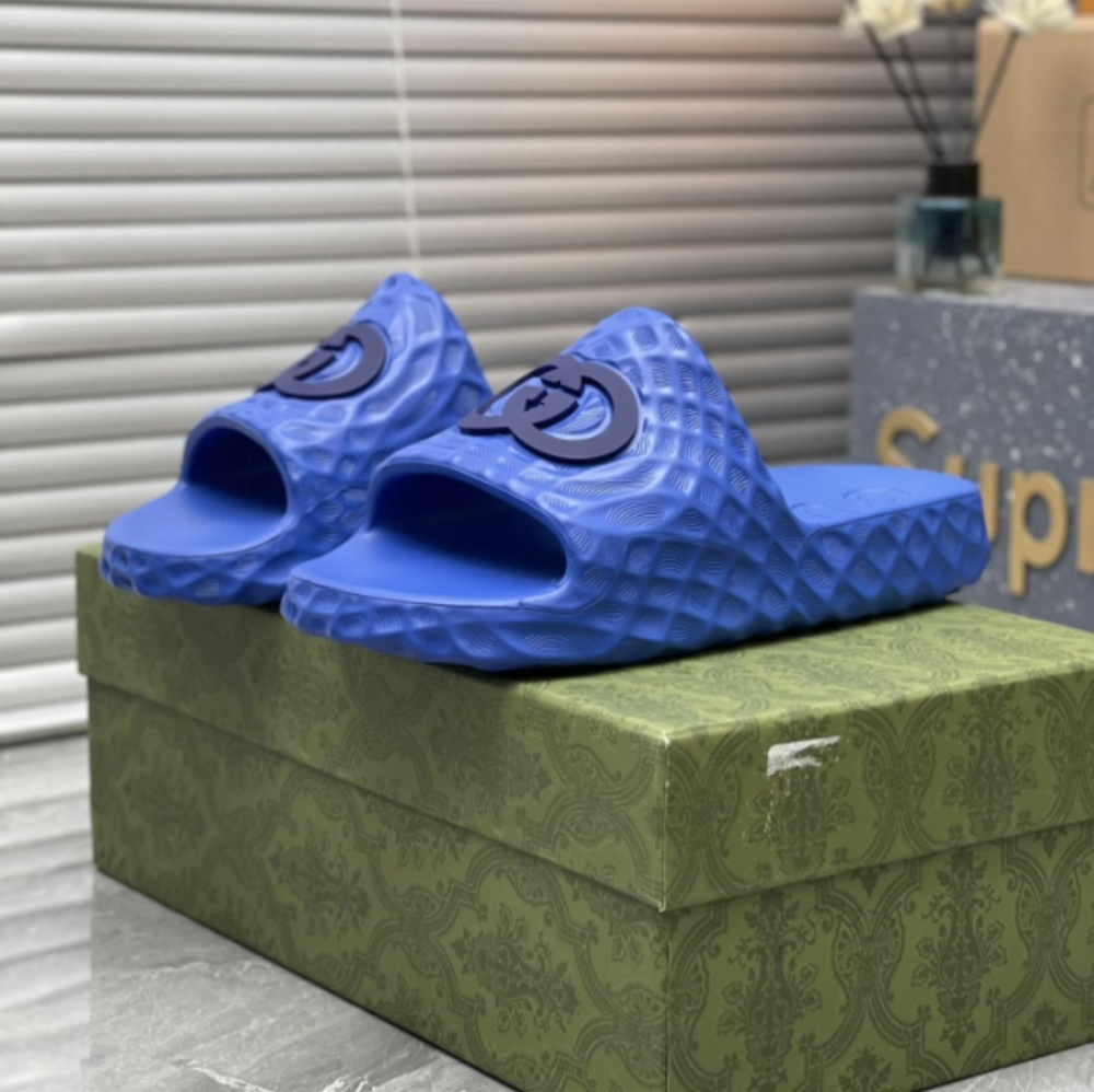 Chanel Blue slippers